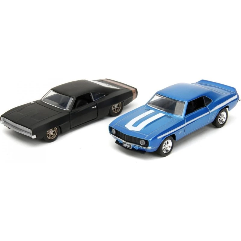 Fast & Furious Dobbeltpakke 1:32 – Dodge Charger & Camaro