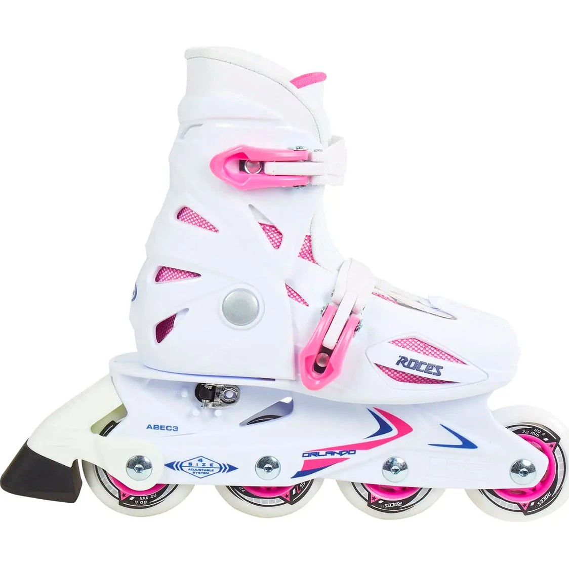 Roces Orlando III Inliners Pige Hvid/Pink (25-29)