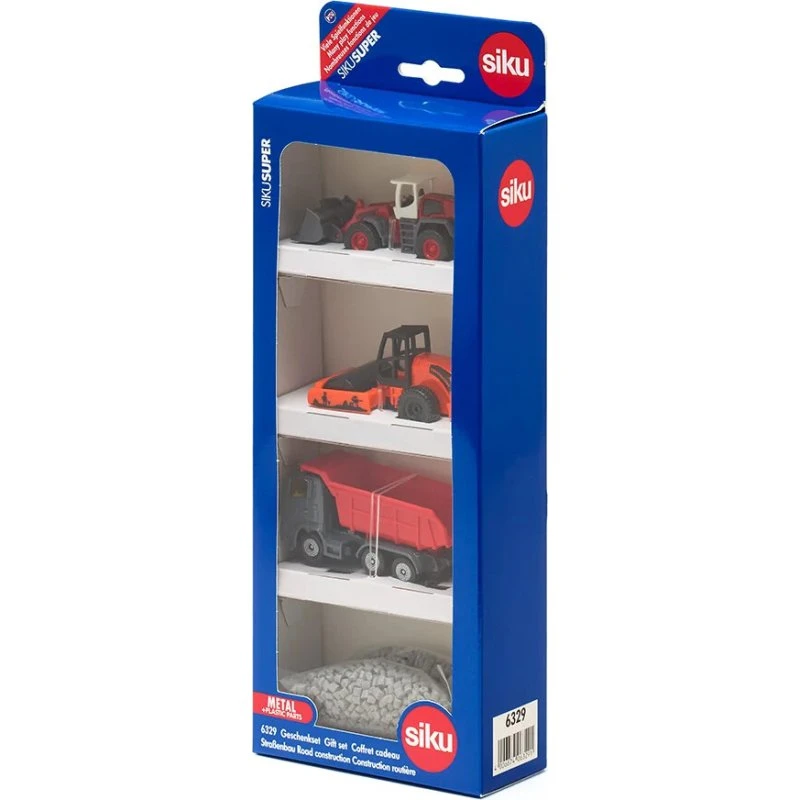 SIKU Vejarbejde Gavesæt – 4 dele, dumper & hjullæsser