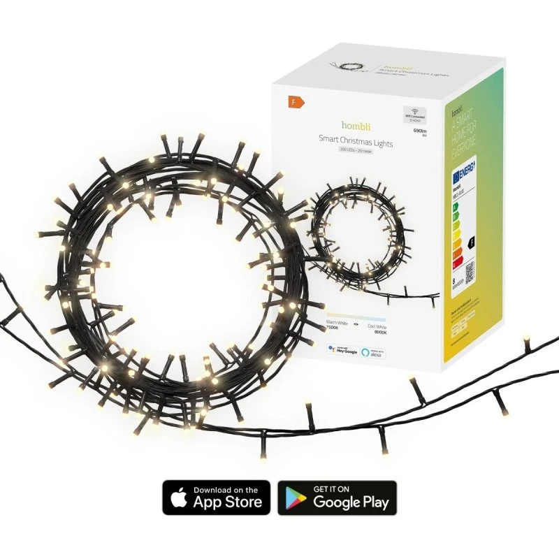 Hombli Smart Christmas Lights HBCL-0100 - 200 LED