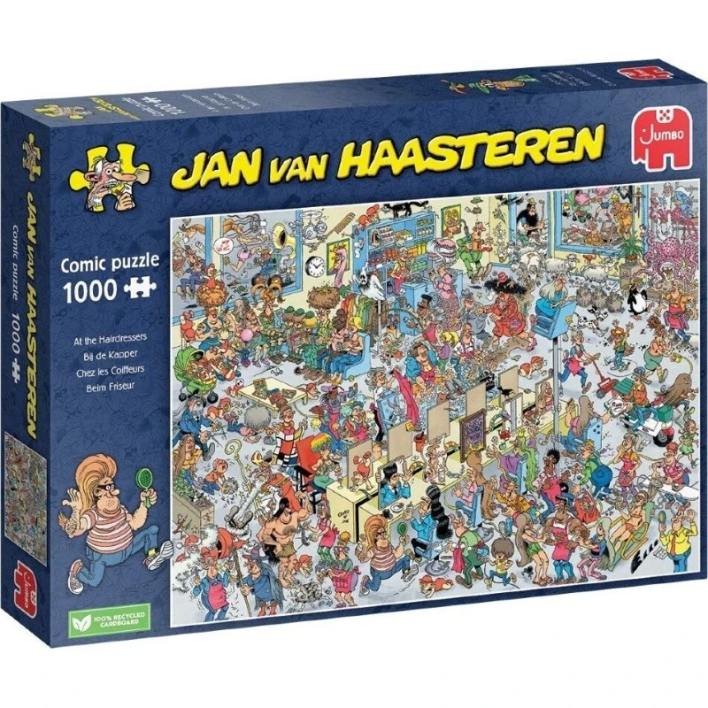 Jan van Haasteren - Hos Frisøren 1000 brikker