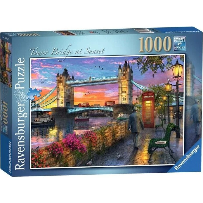 Ravensburger Tower Bridge at Sunset – 1000 brikker