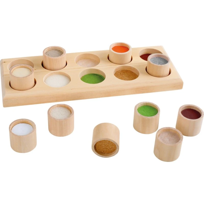 Small Foot Føle- og Huskespil i Træ (11 dele)