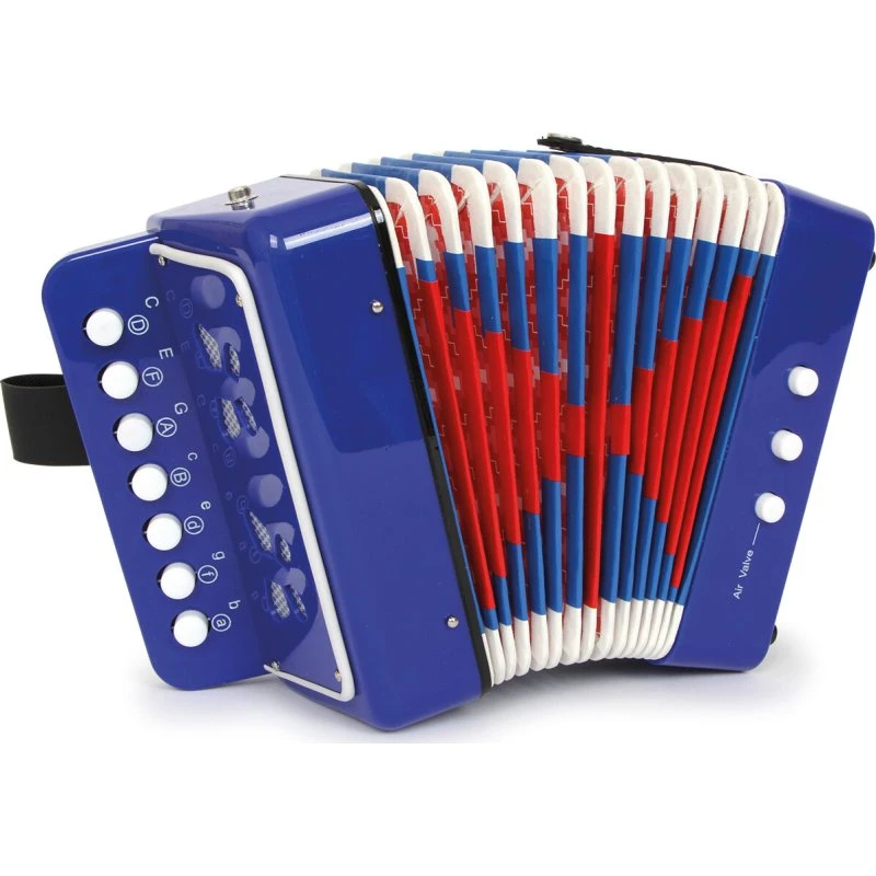 Small Foot Blå Harmonika til børn