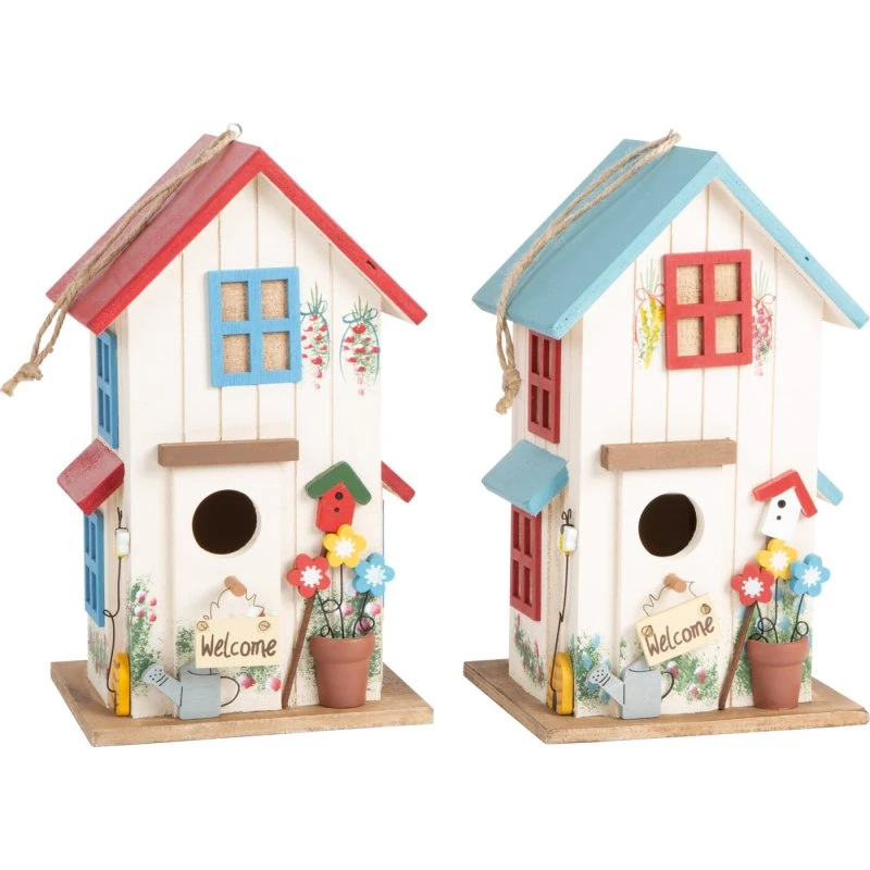 Fuglehus i træ - Villa Villekulla (Small Foot)