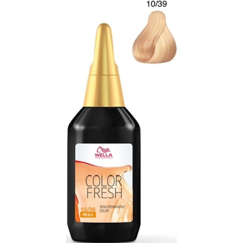 Wella Professionals Color Fresh 10/39 Lightest Blonde Gold Cendre 75 ml