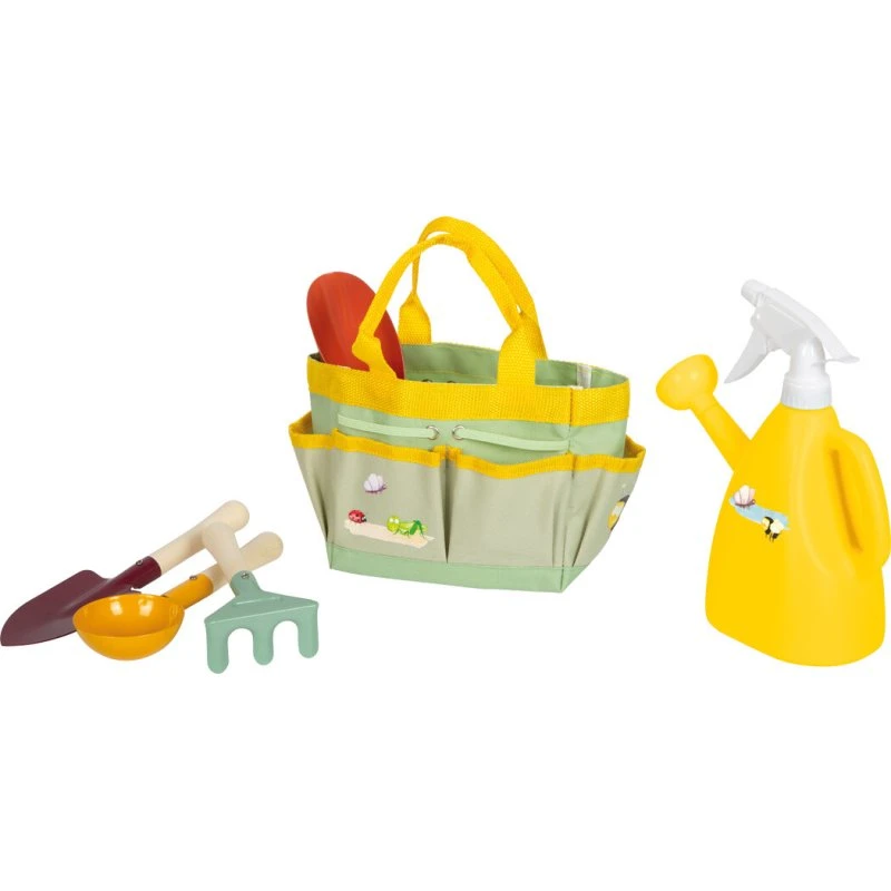 Tiny Garden Havetaske med 4 Børnehaveredskaber