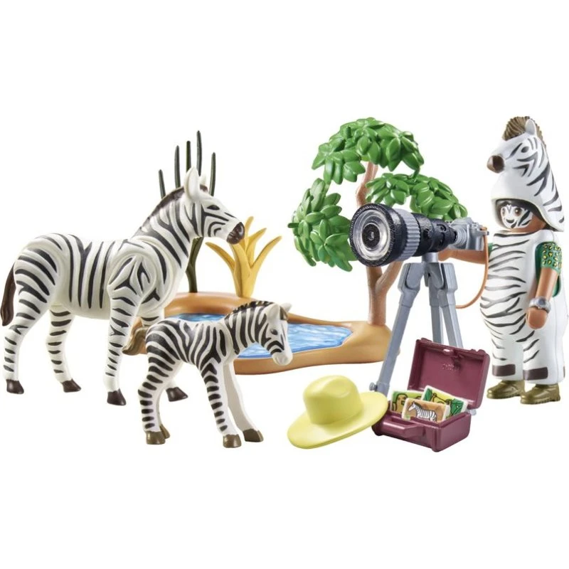 Playmobil WiLTOPIA – På farten med dyrefotografen