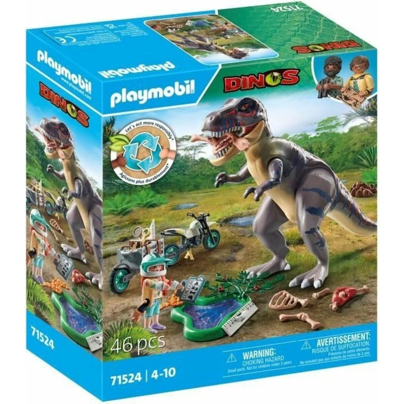 Playmobil T-Rex Trace Path 71524 - Tilbehør til dukkehus