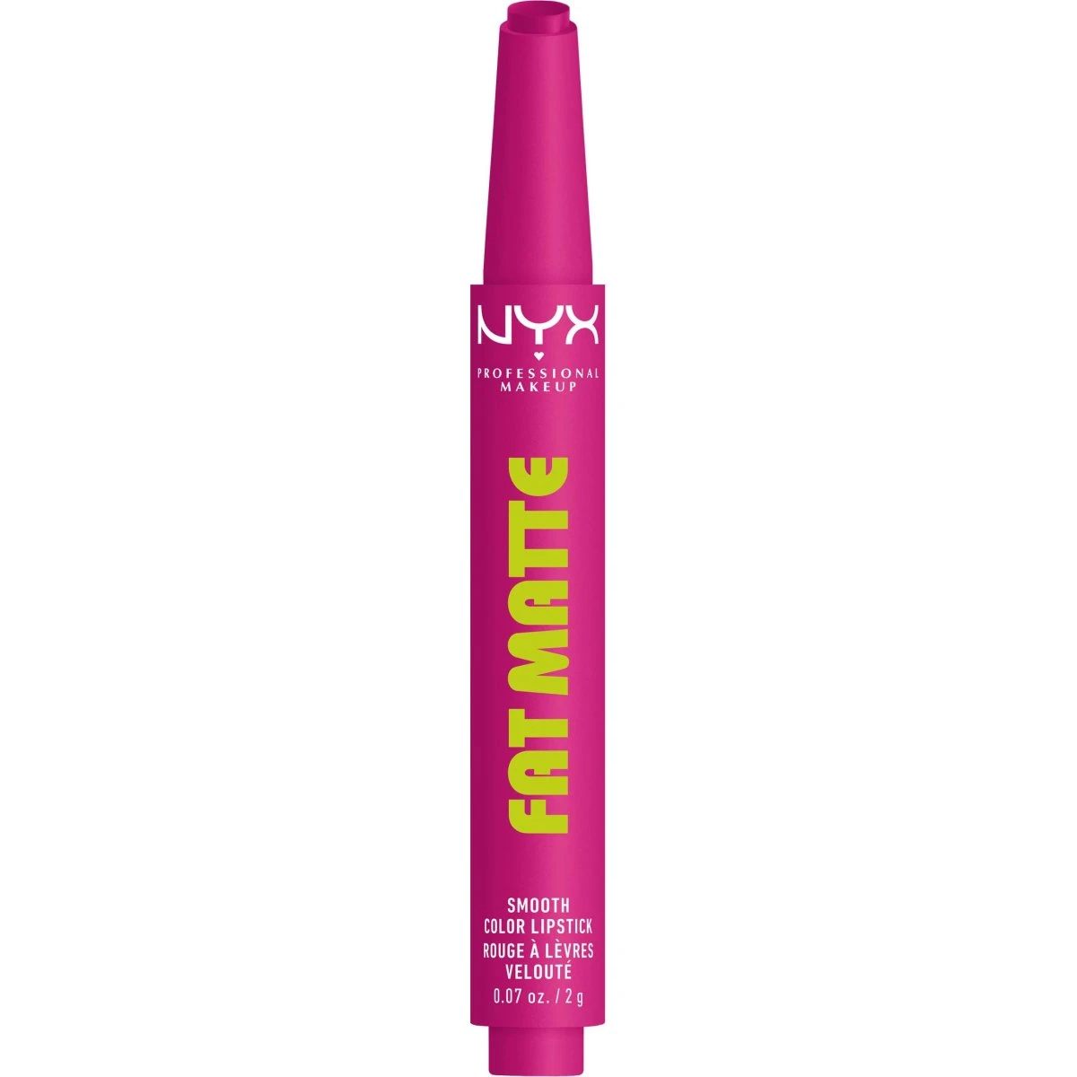 NYX Professional Makeup Fat Matte Slick Click - 13 Fluffy Fuchsia