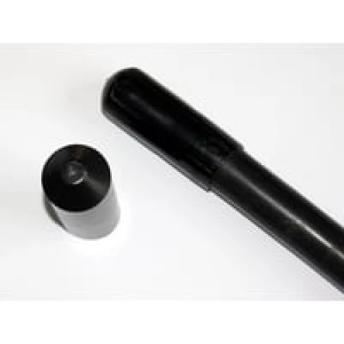 Krympeendemuffe 35/17 mm sort med lim, 90 mm