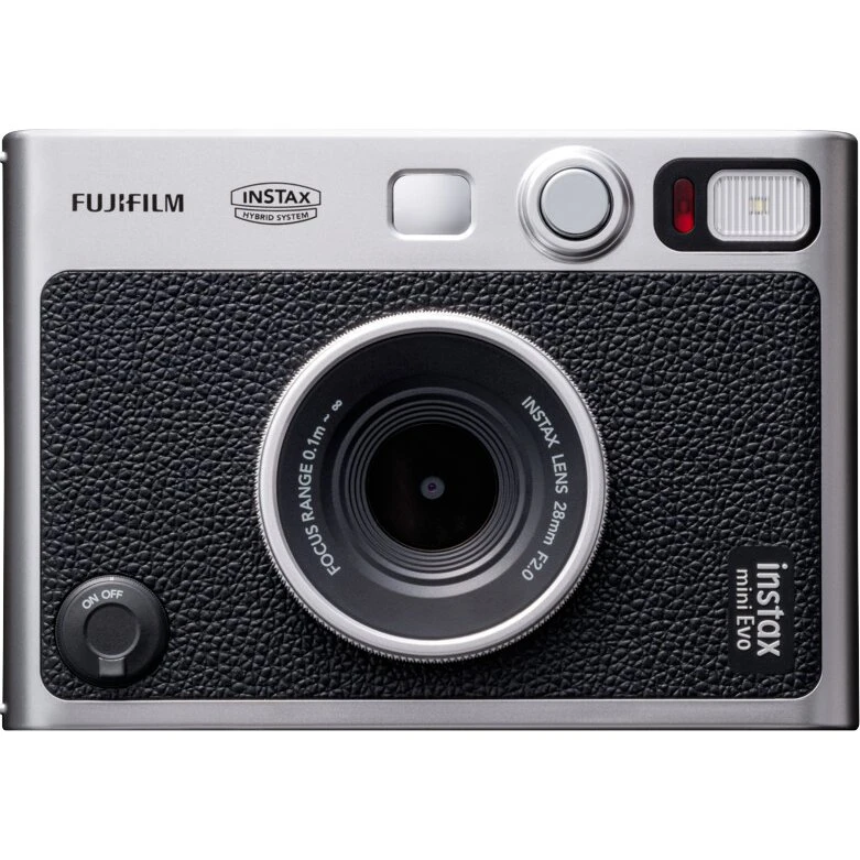 Fujifilm Instax Mini Evo - Hybrid kompaktkamera (Sort)