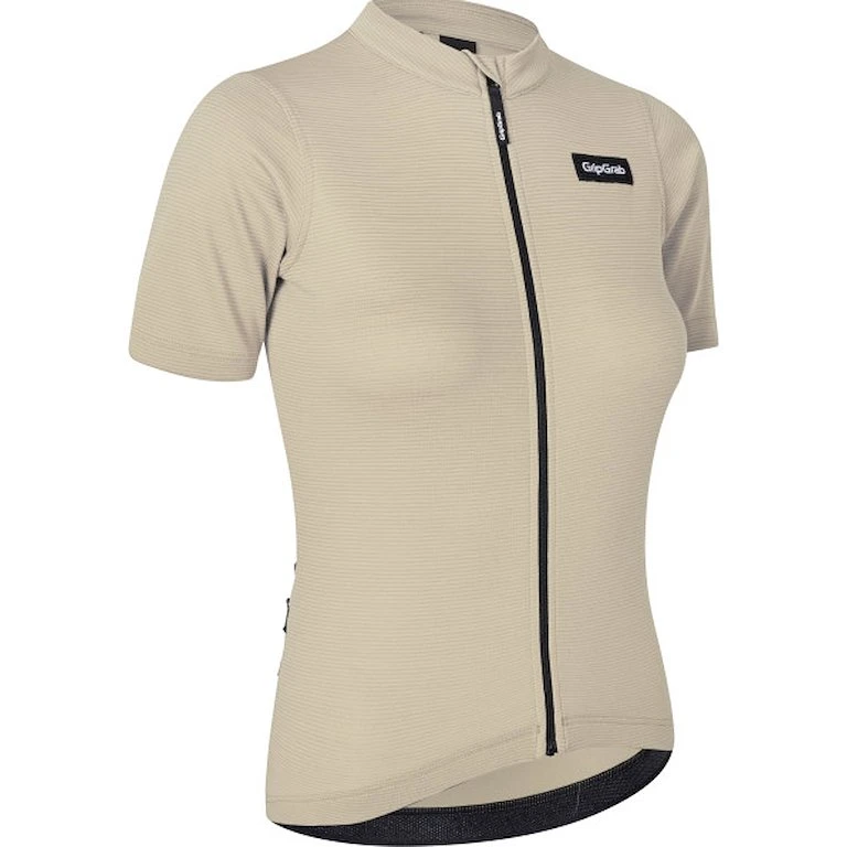 GripGrab Womens EXPLR Merinotech Cykeltrøje - Beige