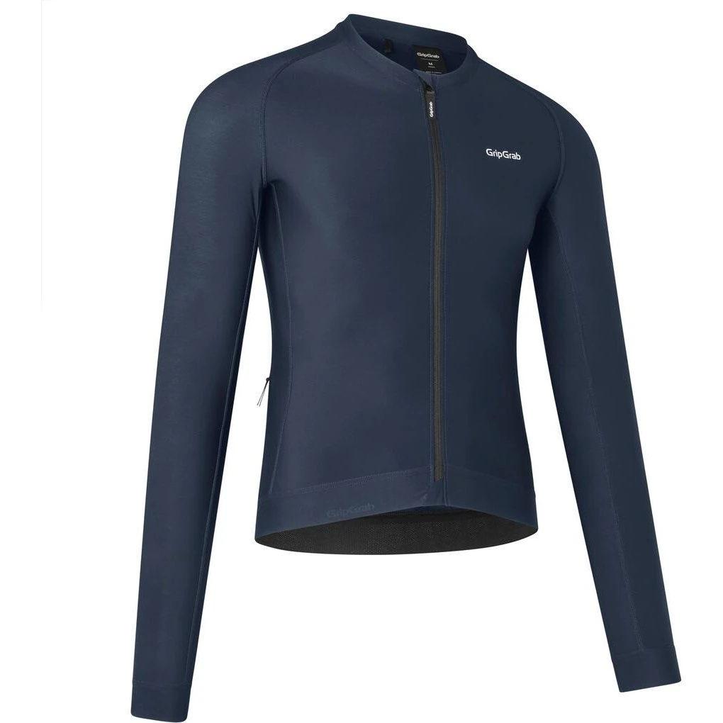 GripGrab PACR langærmet cykeltrøje herre - Navy