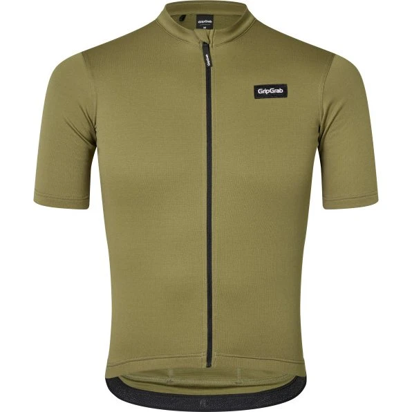 GripGrab EXPLR Merinotech Cykeltrøje - Olive Green