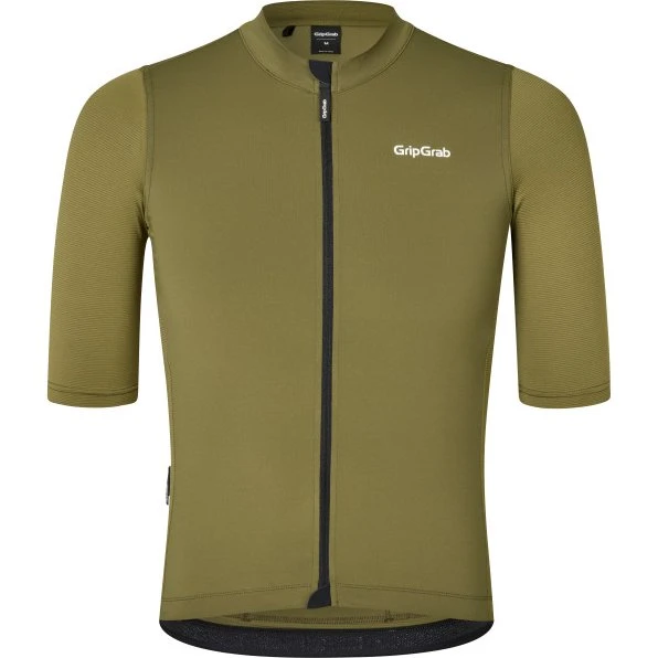 GripGrab Ride kortærmet cykeltrøje - Olive Green - M
