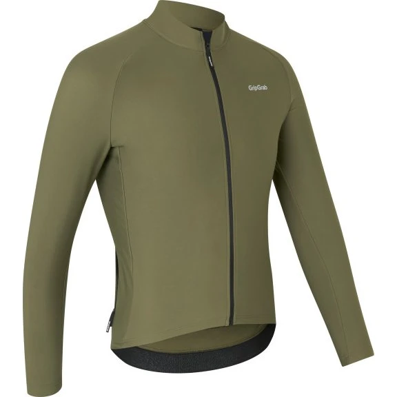 GripGrab PACR Thermal langærmet cykeltrøje - Olive Green
