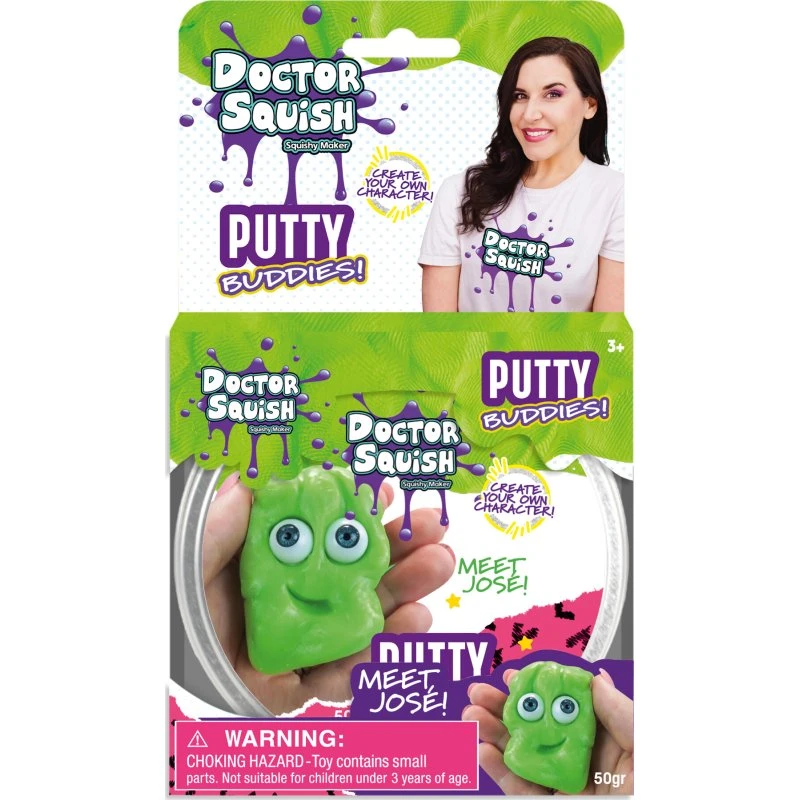Doctor Squish Putty DIY - Green Jose (50g)