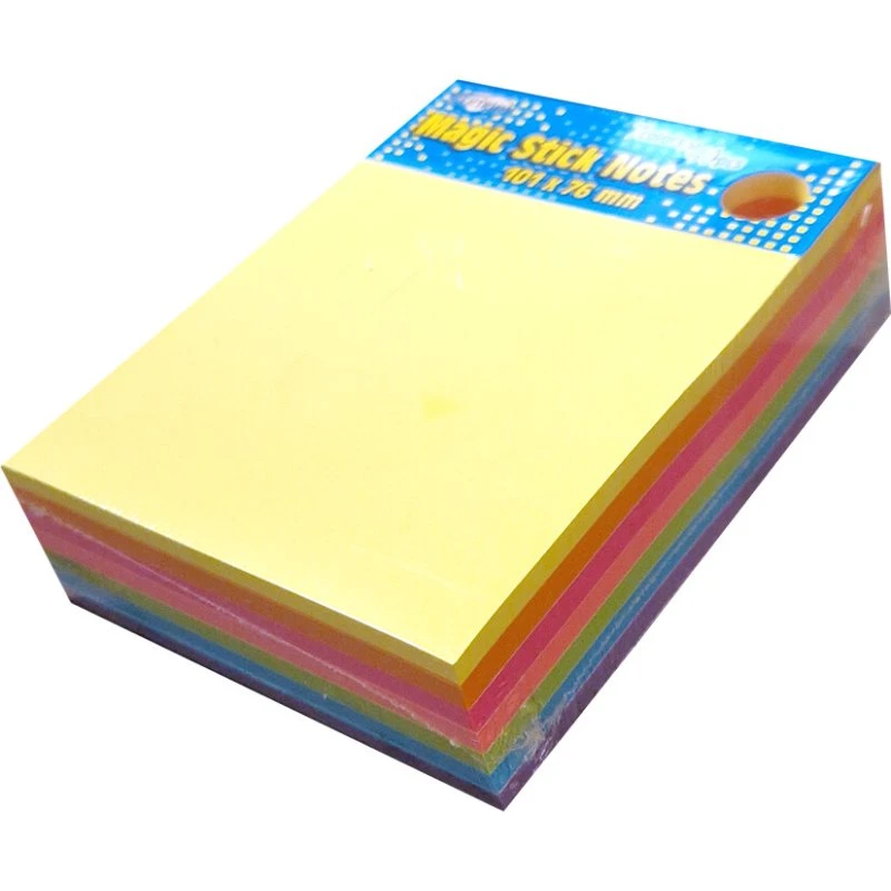 CENTRUM StickNotes MAGIC 101×75 mm 7 neonfarver