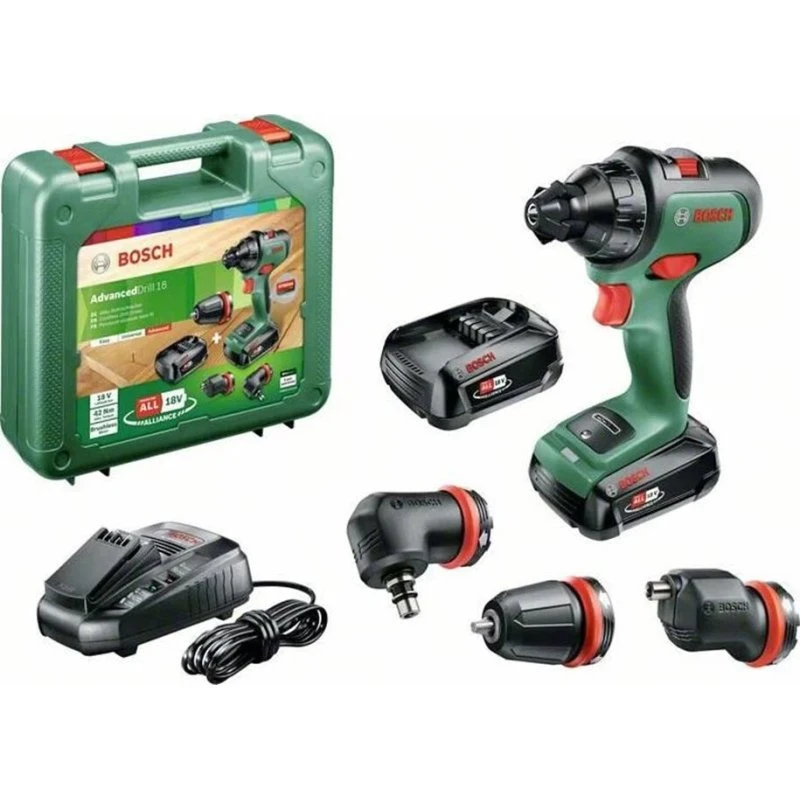 Bosch AdvancedDrill 18 V 2x2,5Ah – ledningsfri bore-/skruemaskine