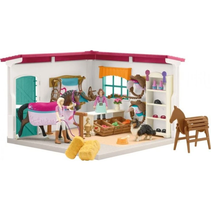 Schleich HORSE CLUB Rideudstyrsbutik - Legetøjsbutik