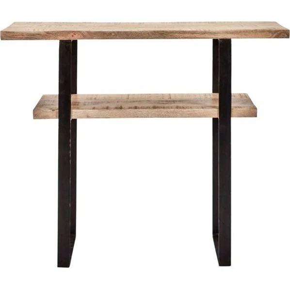 House Doctor Woda Konsolbord i Natur og Sort Jern - 90 cm