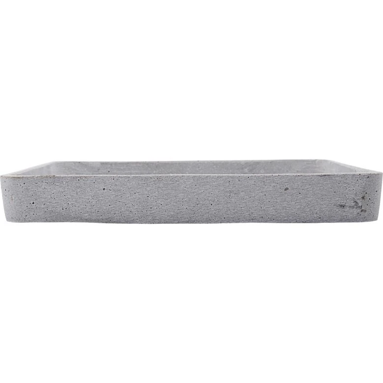 House Doctor Grå Bakke i Polystone 28x28 cm