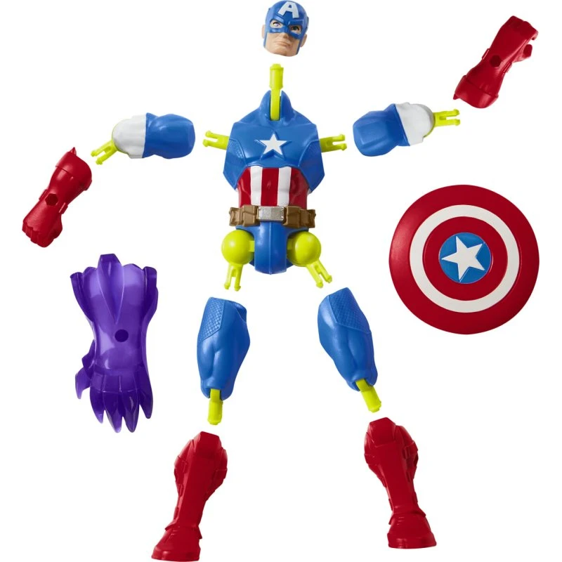 Marvel Captain America MixMashers 12 cm