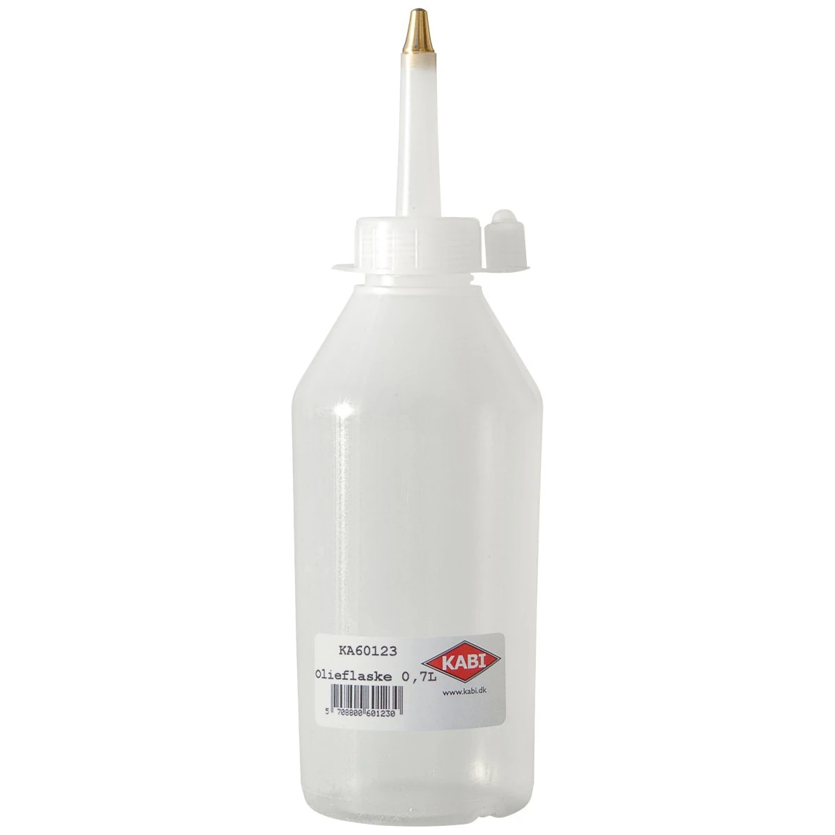 Kabi Olieflaske 1,0 liter med messingspids