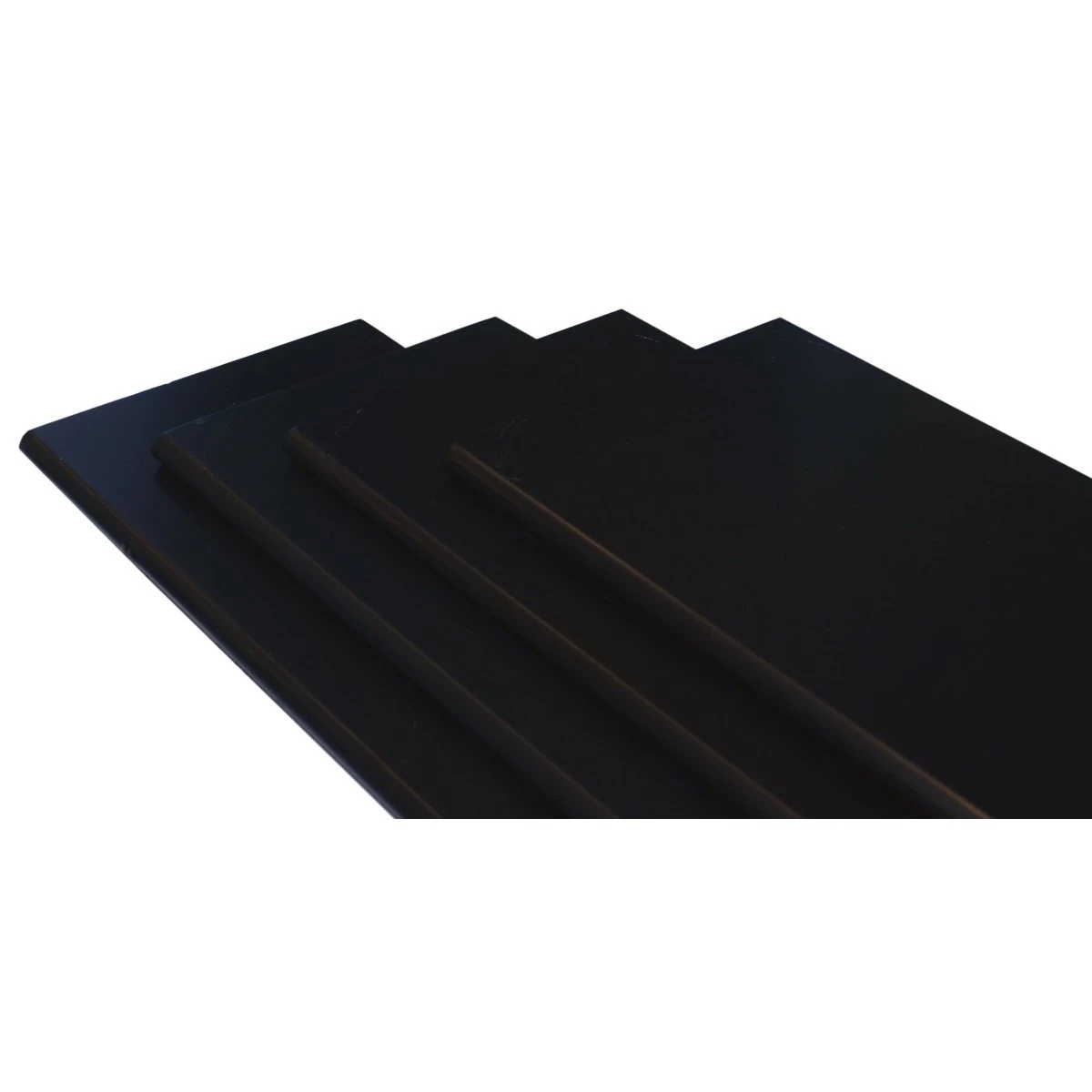 M-design Hylde Sort 100x20x1,5 cm