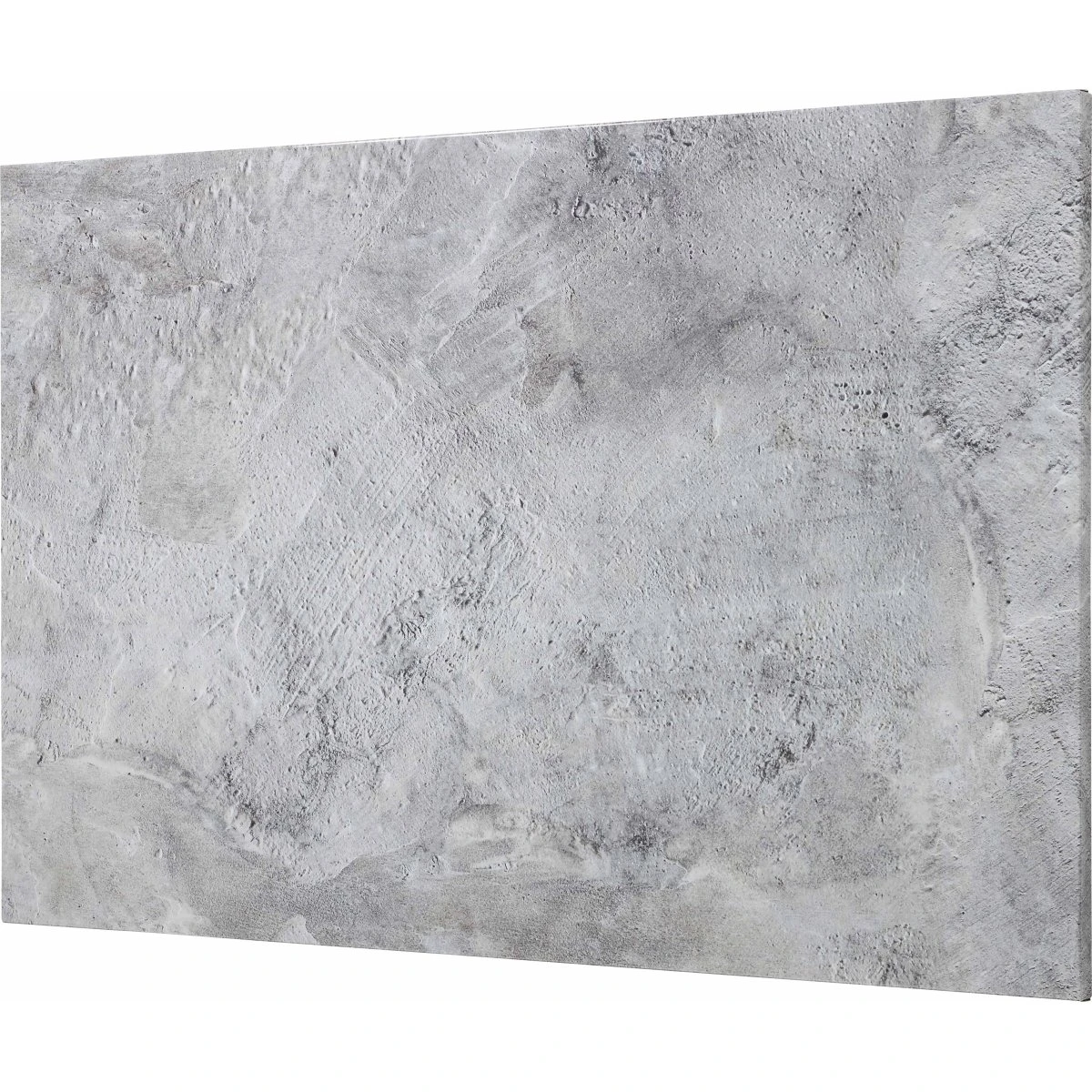 Magnetisk ståltavle 90 x 60 cm - Betonlook