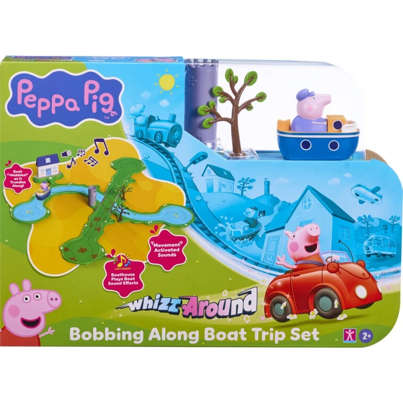 Peppa Pig Whizz-Around Bobbing Along Bådssæt