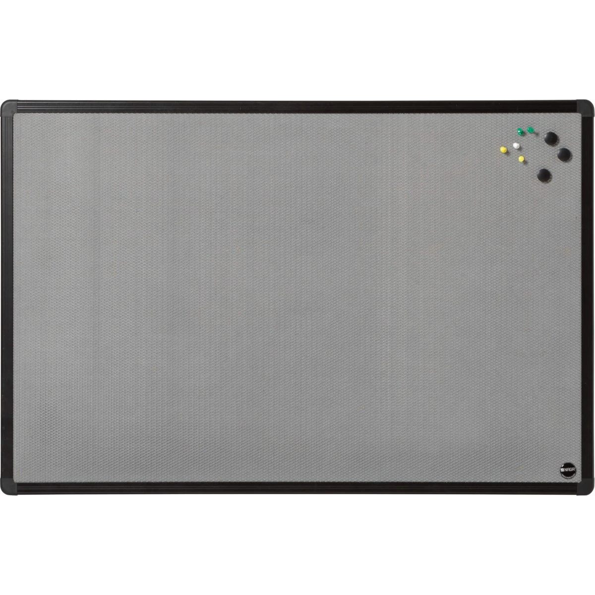 Magnetisk metal opslagstavle 45 x 60 cm med aluminiumsramme