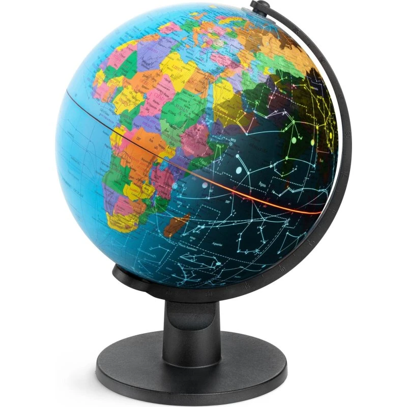2-i-1 Globus 25 cm – Dag- og Natvisning
