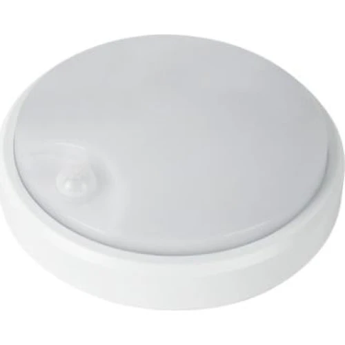 DIOLUM PLF GO 18W LED Loftlampe med PIR-sensor, Hvid, Ø21cm
