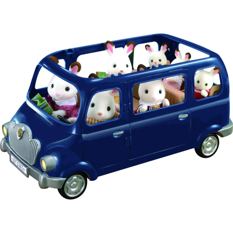 Sylvanian Families Minibus – marineblå