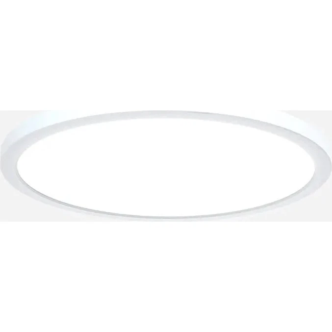 DIOLUM PLF SLIM LED Loftarmatur, Hvid, 18W, 1300lm, Ø29cm