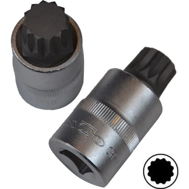 BaTo 1/2” XZN M6 kort stifttop