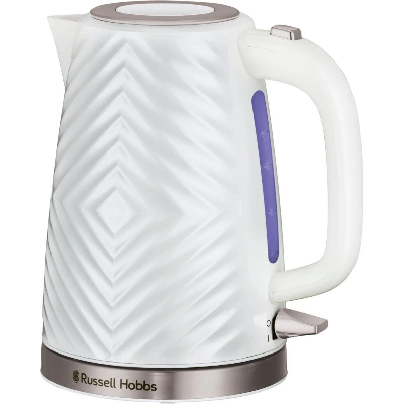 Russell Hobbs Groove elkedel 1,7 L, 2400 W - Hvid