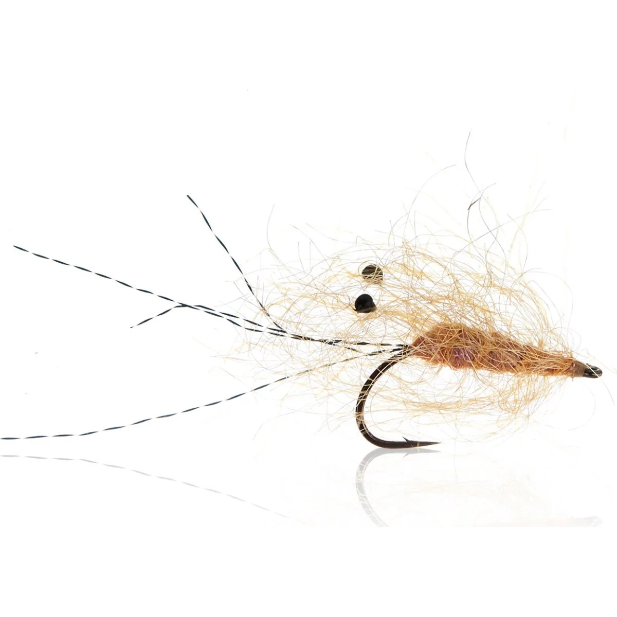 A. Jensen Krystal Shrimp Tan - Kystflue til havørred