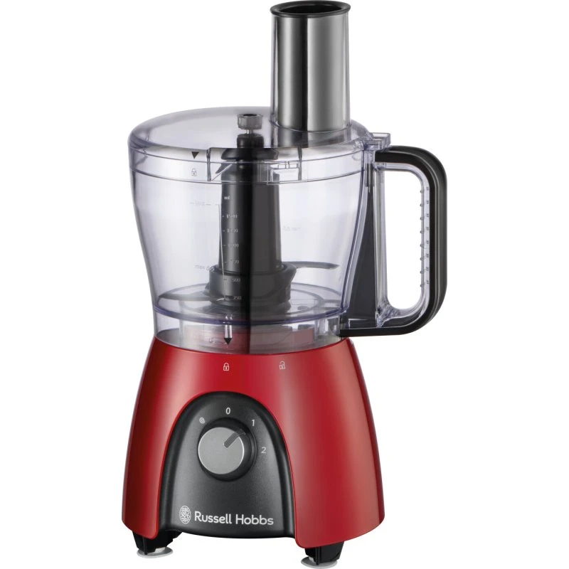 Russell Hobbs Desire Foodprocessor & Blender 600W – Rød