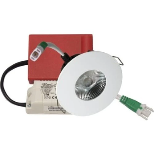 Daxtor DAX F-35-D LED Indbygningsspot inkl. driver, Hvid, 260lm
