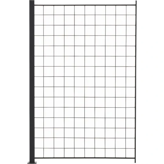 Hortus Espalier Tillægsfag 150x100 cm inkl. alustolpe - Antracitgrå