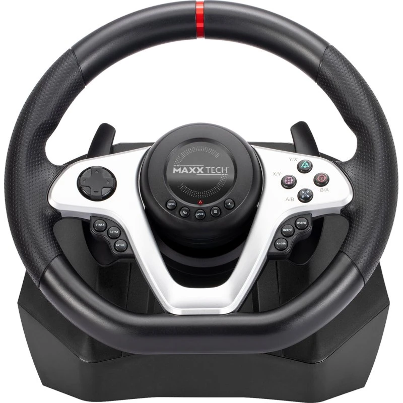 MAXX TECH PR279 Racing Wheel Kit – Rattet, Pedaler & Gamepad