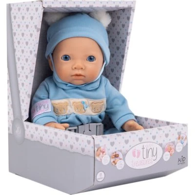 Tiny Treasures Min Første Dukke 36 cm - Blå