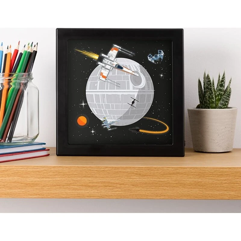 Star Wars Death Star Frame Light – officielt rammelys