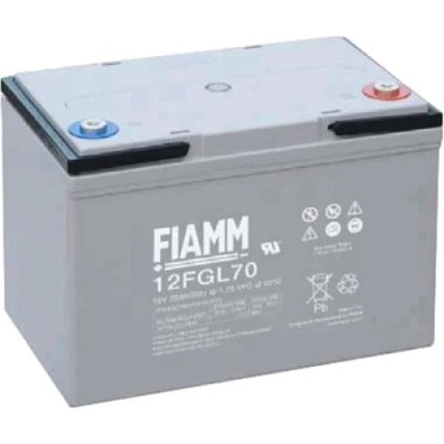 FIAMM 12V 17Ah 12FGHL70 Blybatteri - 10 års levetid