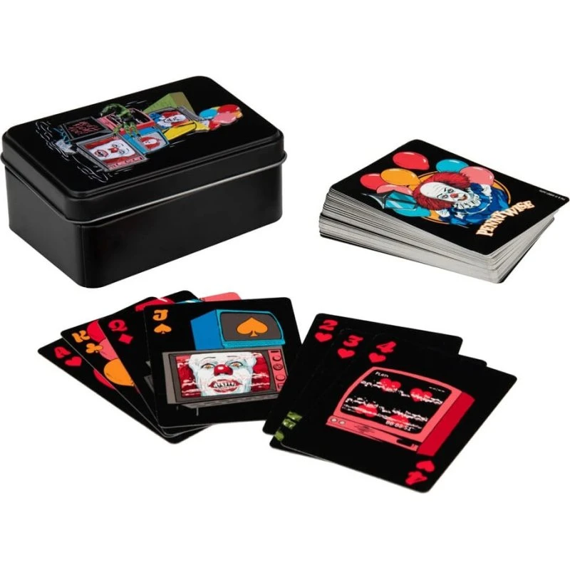 Pennywise spillekort i dåse (Official IT)