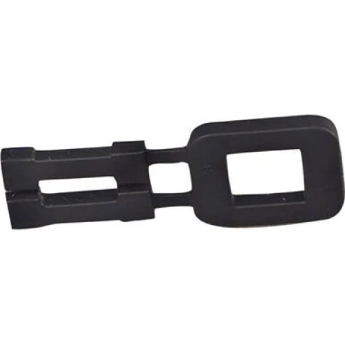 Plastbandspænder til 12mm bånd, sort, 1000 stk.