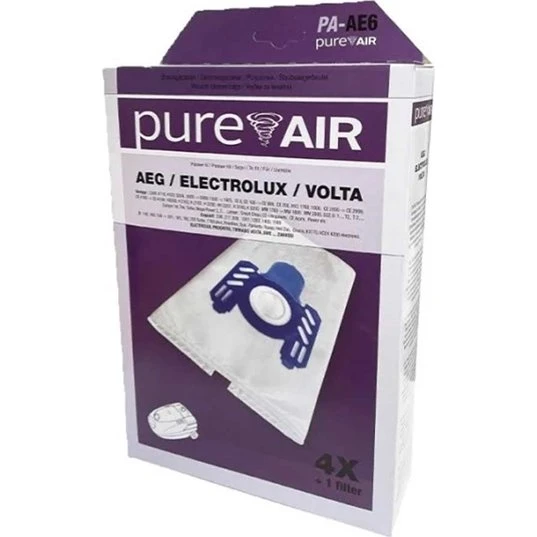 Pureair AE6 Støvsugerposer til AEG (4 stk.)